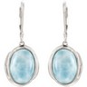 Genuine Larimar Earrings Ref 862934